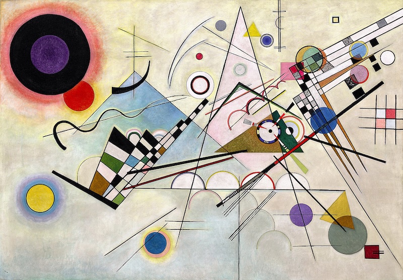 Composition 8 by Kandinsky, original