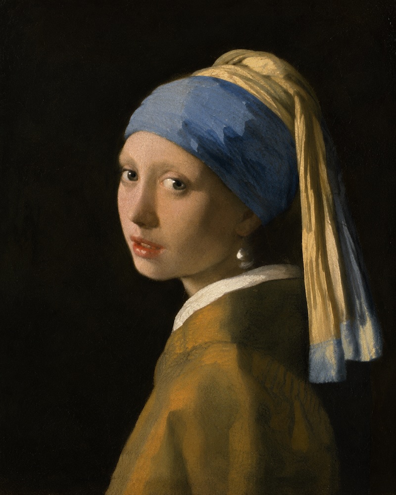 Girl with a Pearl Earring by Vermeer, original