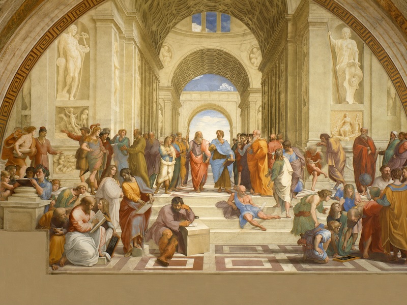 The School of Athens by Raphael, original