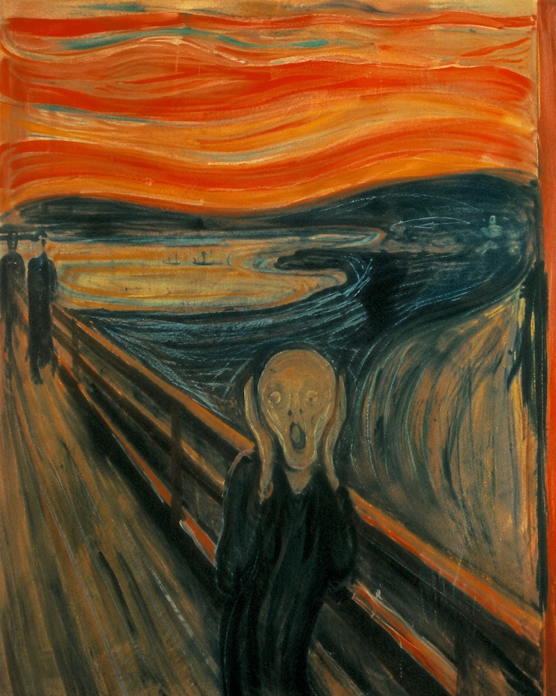 The Scream by Edvard Munch, original